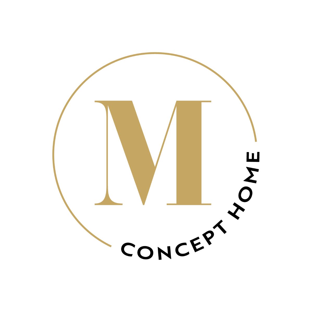 company logo : M Concept Home