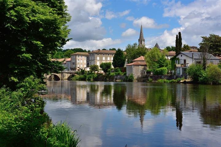 La Vienne à Conflens, Charente